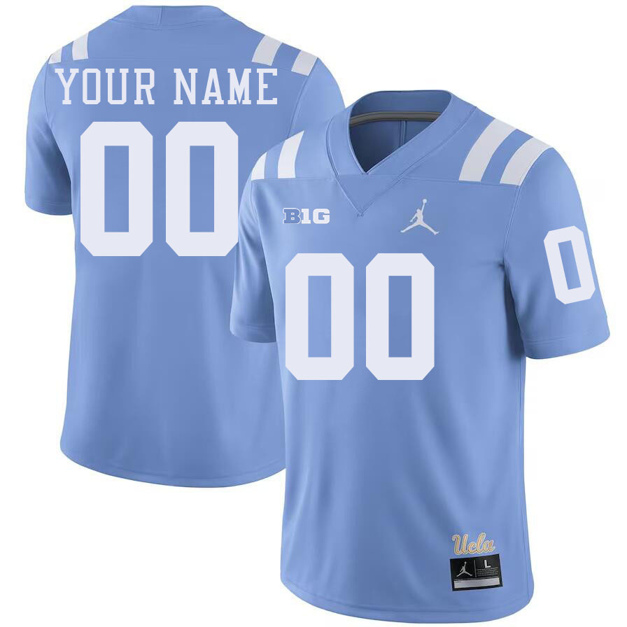 Custom UCLA Bruins Name And Number Football Jersey-Throwback Custom UCLA Bruins Name And Number Football Jersey-Throwback